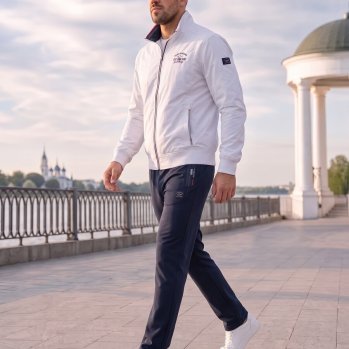 Костюм спортивный PAUL&amp;SHARK белый / 2211