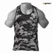 Спортивная майка GASP vintage T-back , серый камуфляж (220446-944)