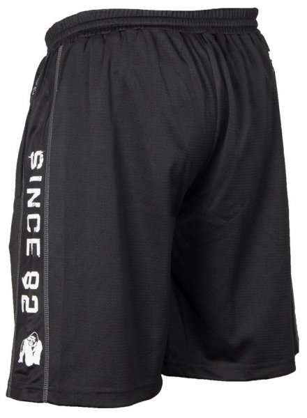 Шорты Gorilla Wear " MESH SHORTS " , черные/белые (GW-90904) купить в хабаровске купить в хабаровске