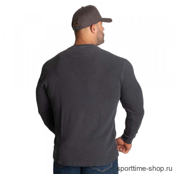 Свитшот GASP Thermal Henley графит / 6214 купить в хабаровске купить в хабаровске