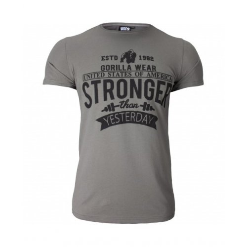 Футболка GORILLA WEAR " HOBBS" , серая (GW-90533) купить в хабаровске купить в хабаровске