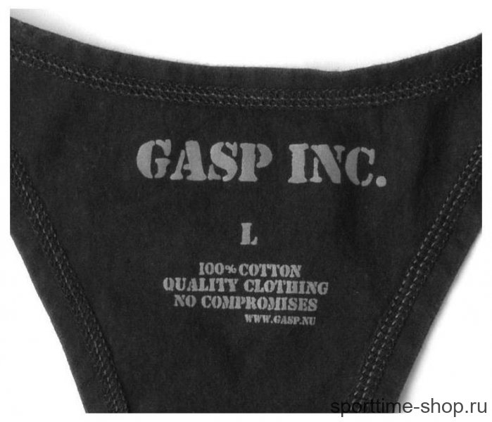 Майка тренировочная GASP deep cut tank , черная (220553-999) купить в хабаровске купить в хабаровске