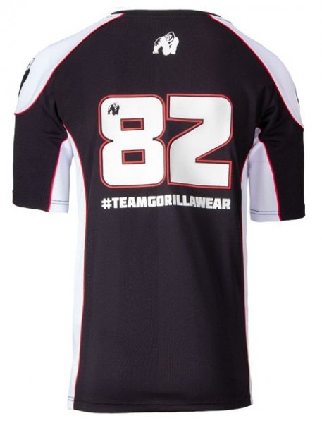 Футболка " TEAM GORILLA WEAR" черно-белая (GW-90548) купить в хабаровске купить в хабаровске