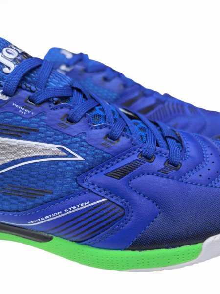 Бутсы зальные JOMA голубые/лайм / 2505IN LIGA5 купить в хабаровске купить в хабаровске