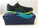 Кроссовки для бега Asics черный/синий/лайм EURO / 3281 купить в хабаровске купить в хабаровске