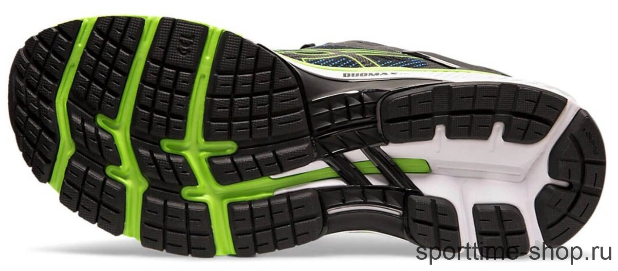 Кроссовки для бега Asics черный/синий/лайм EURO / 3281 купить в хабаровске купить в хабаровске
