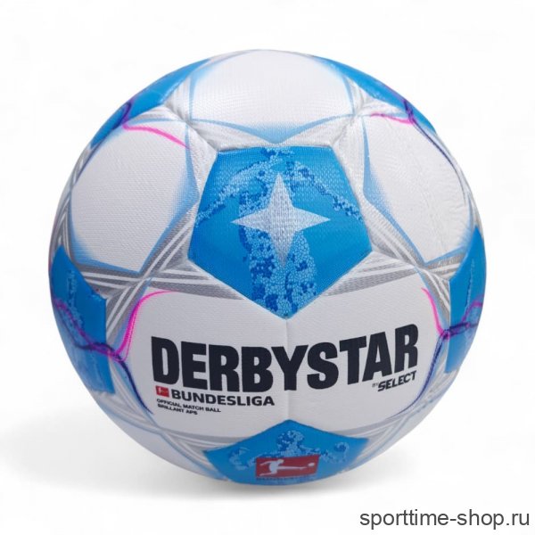 Мяч футбольный DERBYSTAR Bundesliga Brilliant APS, размер 5 арт. 5990 купить в хабаровске купить в хабаровске