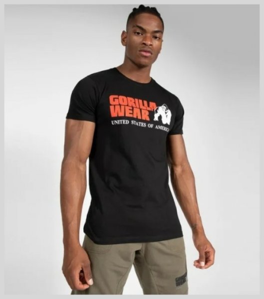 Футболка GORILLA WEAR " CLASSIC" , черная (GW-90553) купить в хабаровске купить в хабаровске