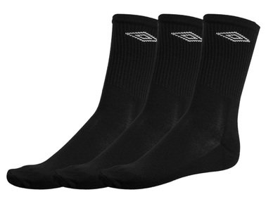 Носки спортивные UMBRO A 3шт. Pack Sock черные 60298U (060) купить в хабаровске купить в хабаровске