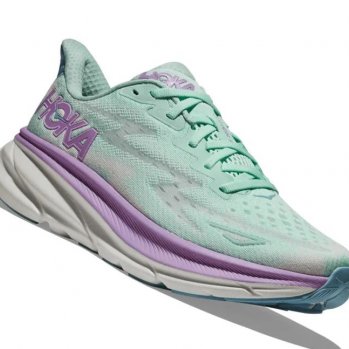 Кроссовки женские беговые HOKA / мятные / 6001