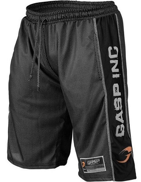 Шорты мужские спортивные GASP No1 Mesh Shorts , черные (220589-999) купить в хабаровске купить в хабаровске