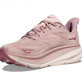 Кроссовки женские беговые HOKA пудровые / 6003