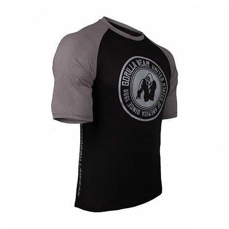 Футболка GORILLA WEAR " TEXAS" , черно-серая (GW-90520) купить в хабаровске купить в хабаровске