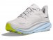 Кроссовки женские беговые HOKA серый/голубой / 6004