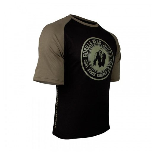 Футболка GORILLA WEAR " TEXAS" , черно-хаки (GW-90520) купить в хабаровске купить в хабаровске