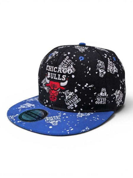 Бейсболка SNAPBACK CHICAGO BULLS черный/синий / 4230 купить в хабаровске купить в хабаровске