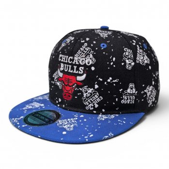 Бейсболка SNAPBACK CHICAGO BULLS черный/синий / 4230