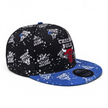 Бейсболка SNAPBACK CHICAGO BULLS черный/синий / 4230