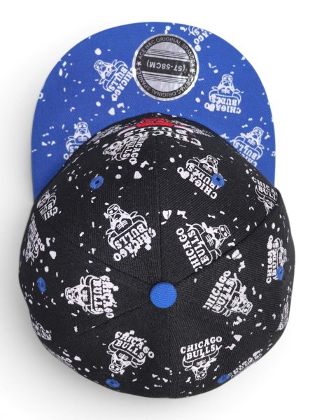 Бейсболка SNAPBACK CHICAGO BULLS черный/синий / 4230 купить в хабаровске купить в хабаровске