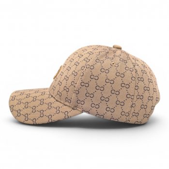Бейсболка женская GUCCI бежевая / 18401