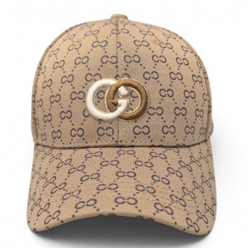 Бейсболка женская GUCCI бежевая / 18401