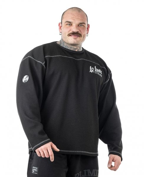 Толстовка свитшот Мужская LEGAL POWER Long Sleeve черная / 6891 купить в хабаровске купить в хабаровске