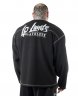 Толстовка свитшот Мужская LEGAL POWER Long Sleeve черная / 6891 купить в хабаровске купить в хабаровске