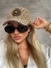 Бейсболка женская GG бежевая / 5277 купить в хабаровске купить в хабаровске