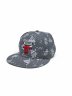 Бейсболка SNAPBACK CHICAGO BULLS серая / 6745 купить в хабаровске купить в хабаровске
