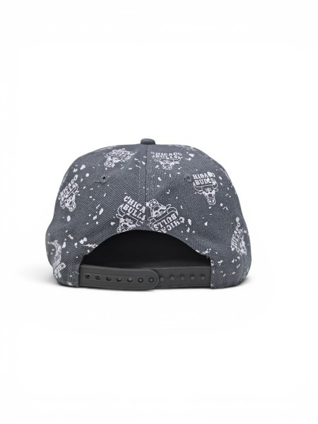 Бейсболка SNAPBACK CHICAGO BULLS серая / 6745 купить в хабаровске купить в хабаровске