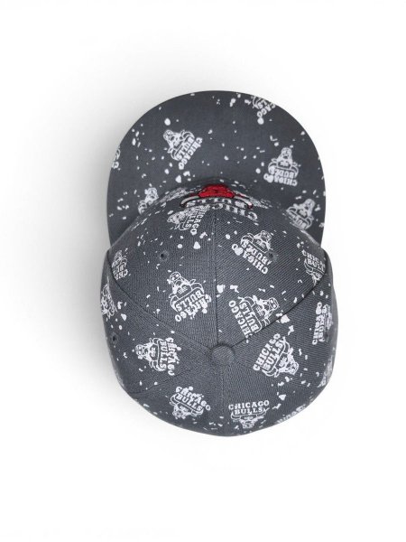 Бейсболка SNAPBACK CHICAGO BULLS серая / 6745 купить в хабаровске купить в хабаровске