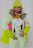 Костюм сноубордический Женский HIGH EXPERIENCE лайм/розовый 5687 купить в хабаровске купить в хабаровске