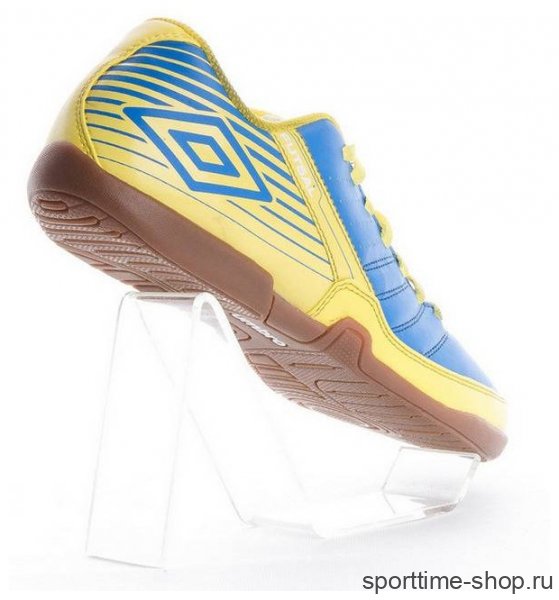 80544-D5P Кроссовки UMBRO (futsal) синий/желтый купить в хабаровске купить в хабаровске