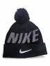 Шапка NIKE с пумпоном черный/серый / 3944 купить в хабаровске купить в хабаровске