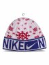 Шапка NIKE снежинка утепленная белая / 20905 купить в хабаровске купить в хабаровске