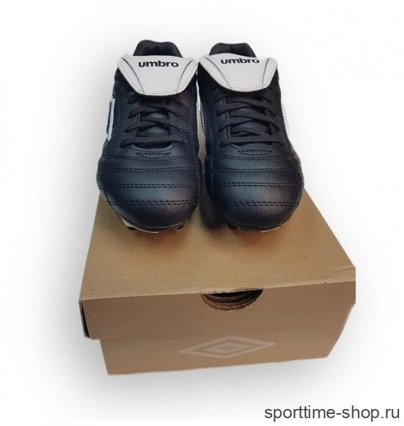 Бутсы футбольные детские UMBRO черный/белый (85118U-090) купить в хабаровске купить в хабаровске