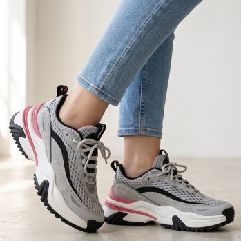 Кроссовки STROBBS серые 5356