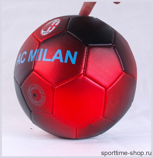мяч футб.любительский AC MILAN черн/красн  , 5 размер купить в хабаровске купить в хабаровске