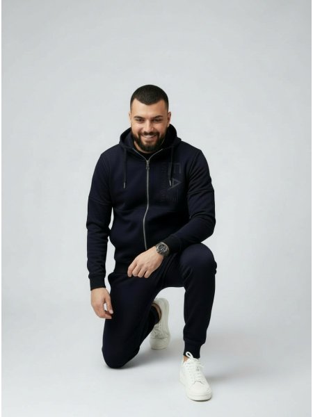 Спортивный костюм Мужской EMPORIO ARMANI т.синий / 6027 купить в хабаровске купить в хабаровске