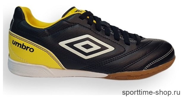 Бутсы футзальные UMBRO черный/белый/желтый (80414-B6J) купить в хабаровске купить в хабаровске