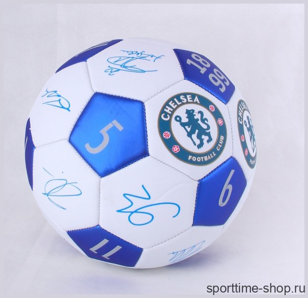 мяч футбольный сувенирный CHELSEA  (автографы) купить в хабаровске купить в хабаровске
