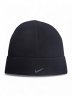 Шапка NIKE утепленная с подворотом черная / 6482 купить в хабаровске купить в хабаровске