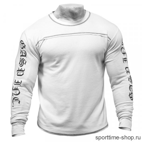 Толстовка лонгслив GASP Inc. Thermal L/S , белая (220628-001) купить в хабаровске купить в хабаровске
