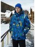 Куртка спортивная QUIKSILVER синяя / 09241 купить в хабаровске купить в хабаровске