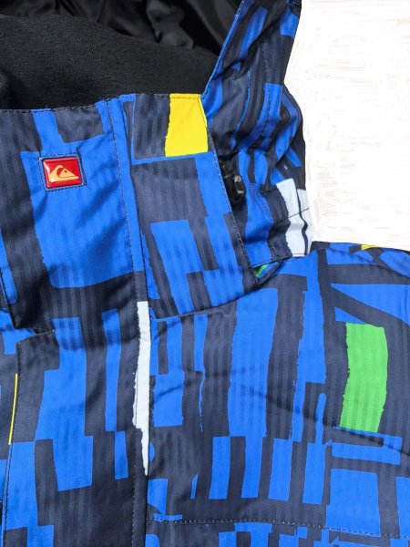 Куртка спортивная QUIKSILVER синяя / 09241 купить в хабаровске купить в хабаровске