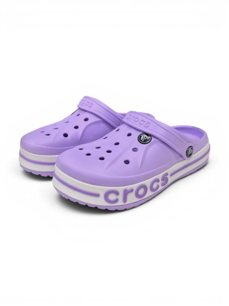 Сланцы женские CROCS ICONIC COMFORT сиреневые закрытые / 6774 купить в хабаровске купить в хабаровске