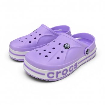 Сланцы женские CROCS ICONIC COMFORT сиреневые закрытые / 6774