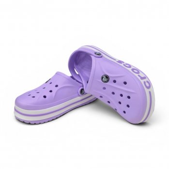 Сланцы женские CROCS ICONIC COMFORT сиреневые закрытые / 6774