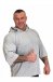 Футболка Мужская с капюшеном GET BIG св.серая / 4490