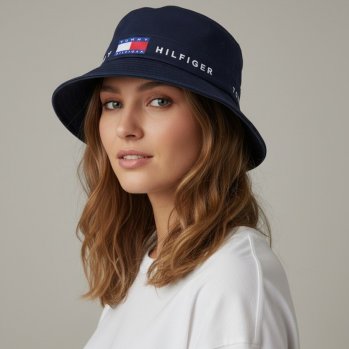 Панама TOMMY летняя синяя / 6781